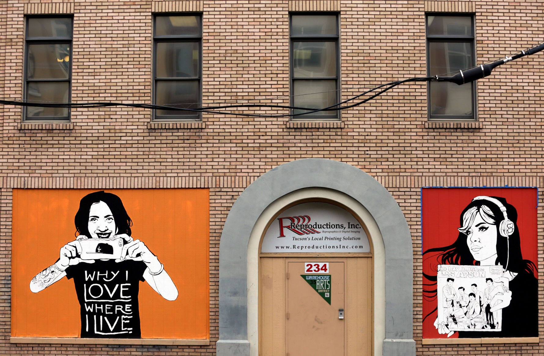 Danny Martin mural for Why I Love Where I Live